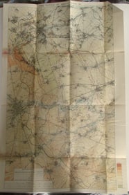 The Battle of Arras - Spring 1917 Map