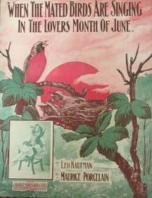 When The Mated Birds Are Singing  [Sheet Music]