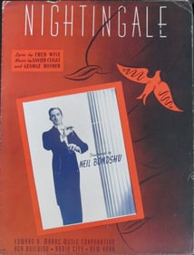 Nightingale (Xavier Cugat)  [Sheet Music 1946]