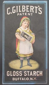 C. Gilbert's Patent Gloss Starch Buffalo, NY