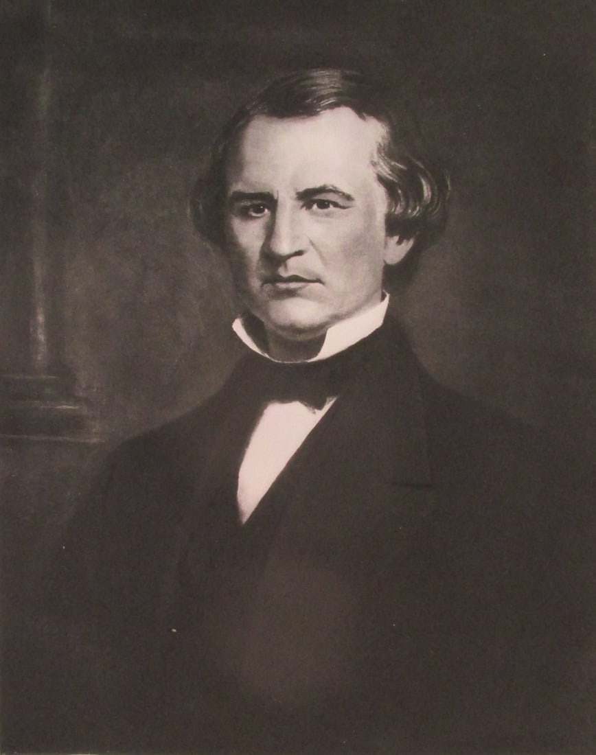 President Andrew Johnson - Folio Engraving (1 of 3)