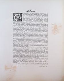 Tribute To President John Adams