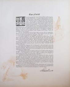 Tribute To President James A. Garfield