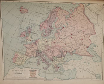 Political Map of Europe