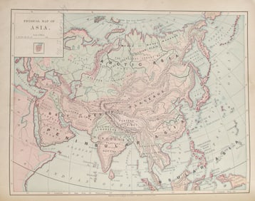 Map of Asia