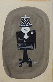 Albert Aquino (American) The Lamp On The Table