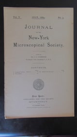 The Journal New York Microscopical Society