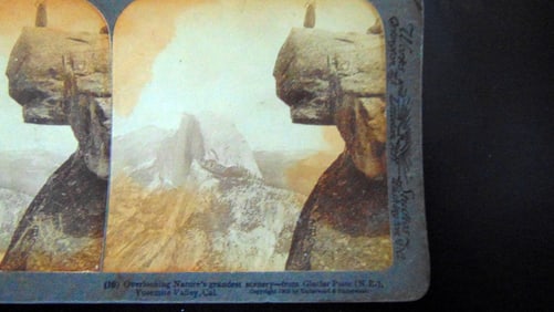 Glacier Point (NE) Yellowstone Valley California