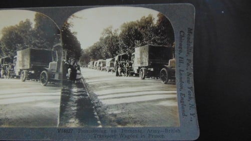 Provisioning - British Transport Wagons In France