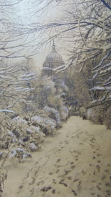 US Capitol - Beautiful in it's Mantle of Snow