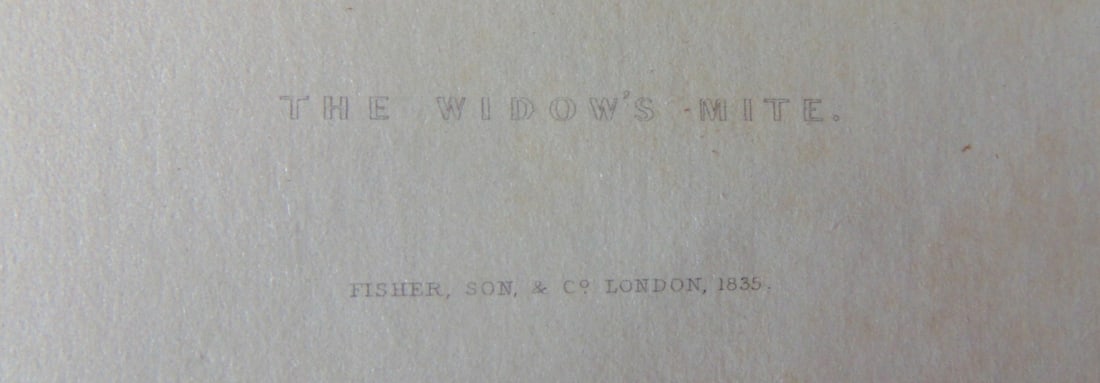 The Widow's Mite - 3