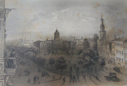 Park and City Hall in New York