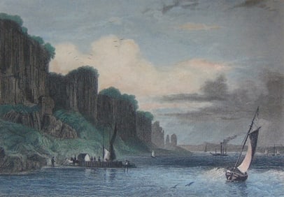 The Palisade Rocks On The Hudson West Bank