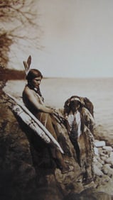 Ojibwe On A Minnesota River