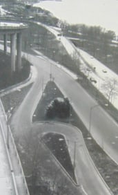 Network of Highways Run Along the Hudson