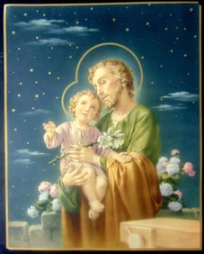 Joseph and the Christ Child