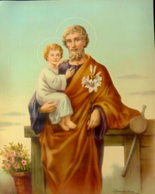 Joseph and the Christ Child