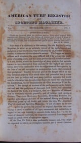 American Turf Register and Sporting Magazine