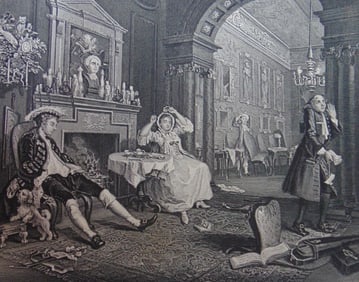 Marriage A La Mode #2 - William Hogarth