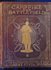 Civil War Campfire & Battlefield Sample Book Rare