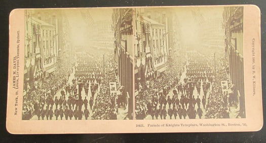 Parade of Knights Templar - Boston Massachusetts