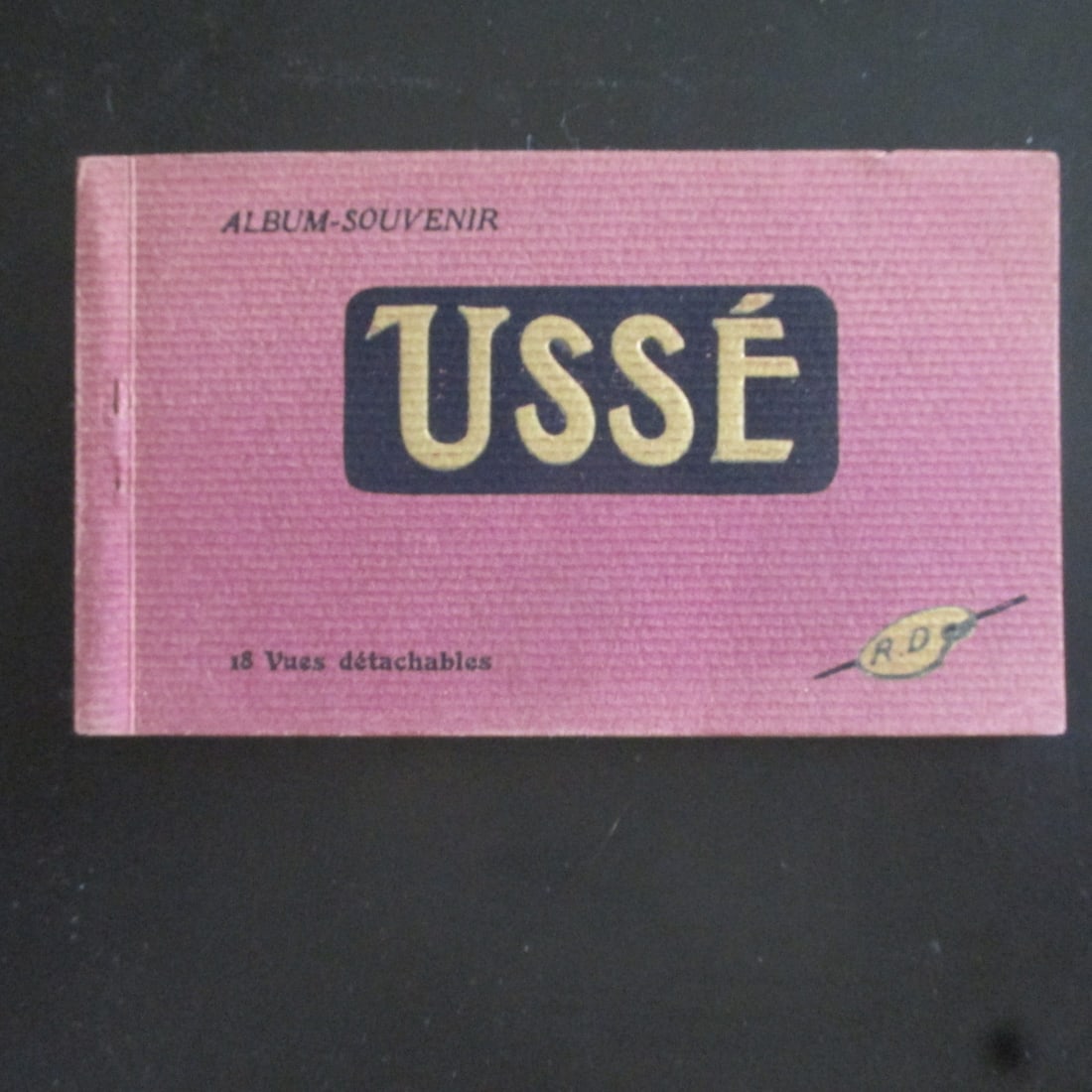 USSE - Gertrude Smith Collection Postal Views: USSE From the Gertrude Smith Collection of Postal Views - Rare Dated: Circa 1920's Binding: Stiff Paper Covers Subject: France Notes & Litera