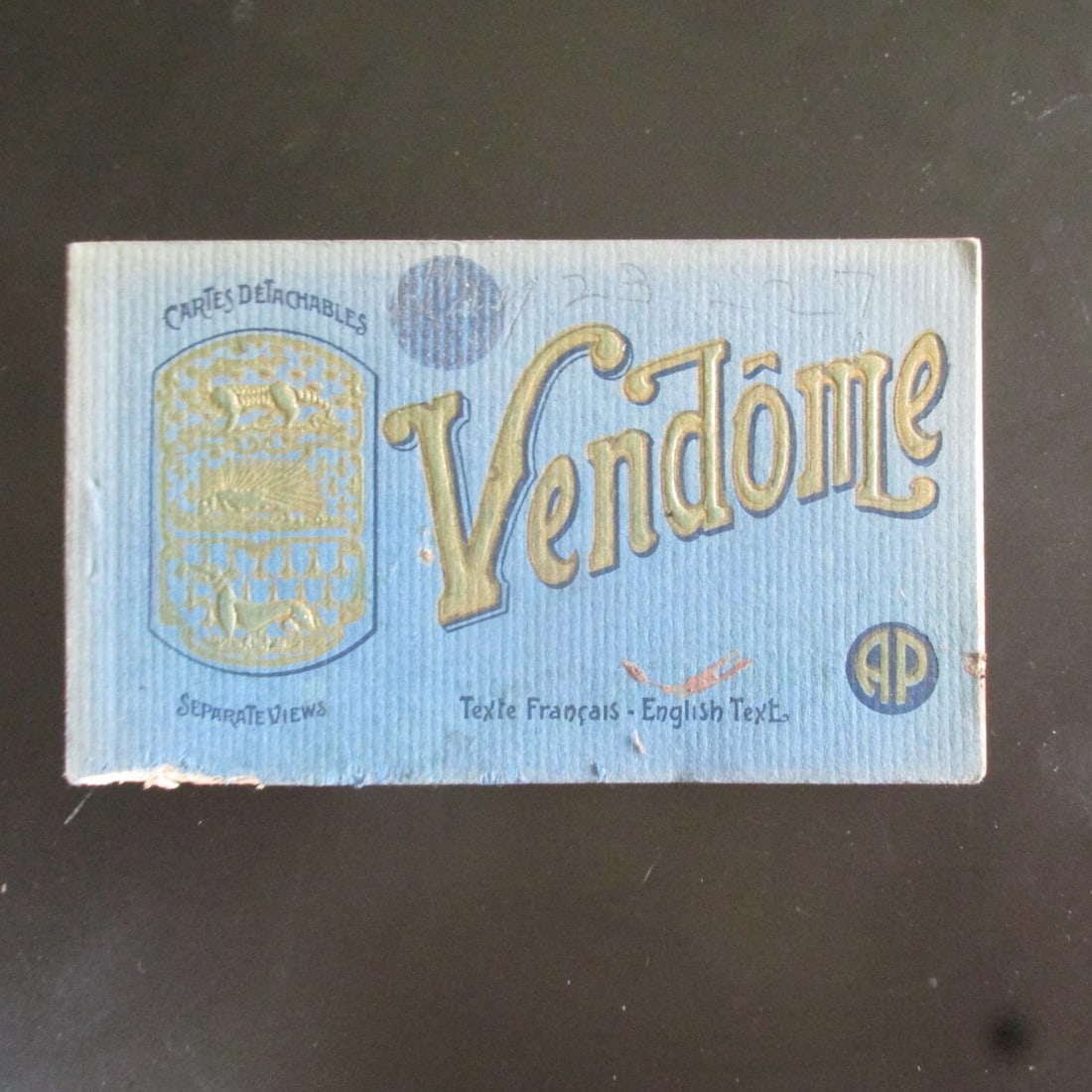 Vendome - Gertrude Smith Collection: Vendome From the Gertrude Smith Collection of Postal Views - Rare Dated: Circa 1920's Binding: Stiff Paper Covers Subject: France Notes & Lit