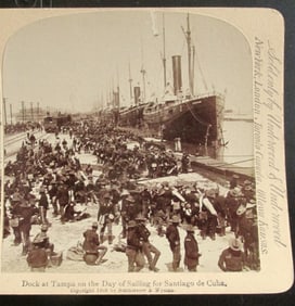 Dock at Tampa on Sailing Day for Santiago de Cuba