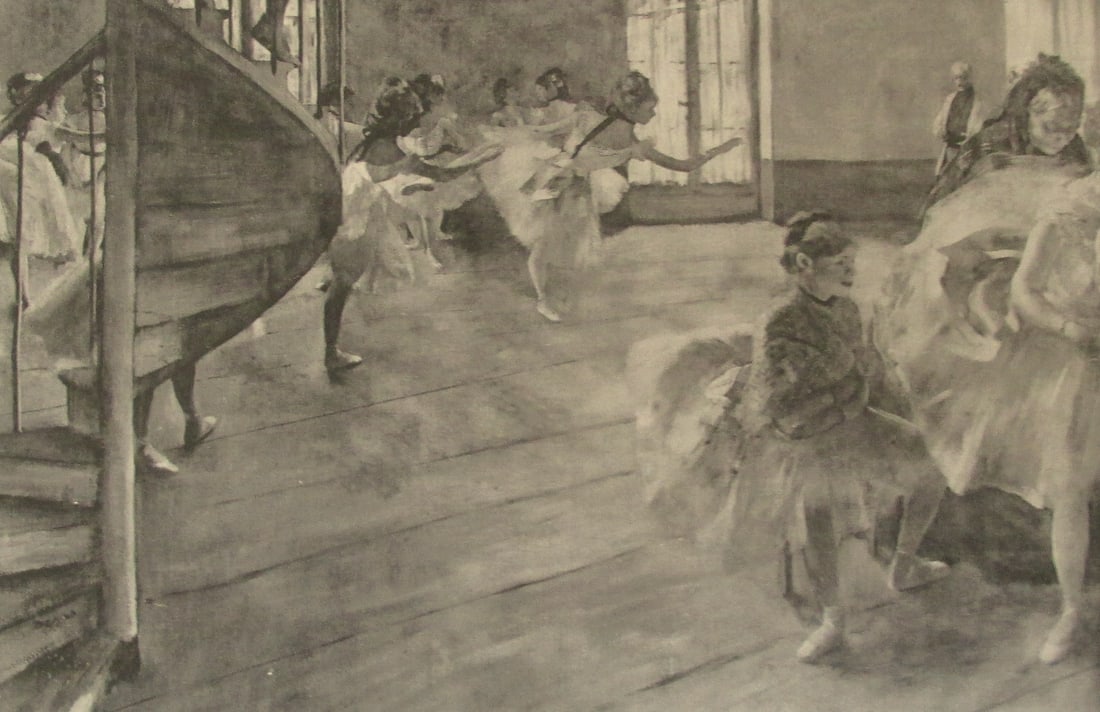 La lecon de Danse - Degas (1 of 5)