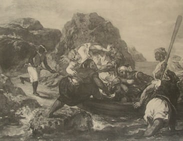 L'Enlevement d'une jeune fille - Dellacriox