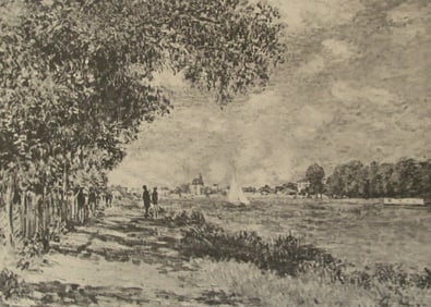 La Seine a Asnieres - Monet