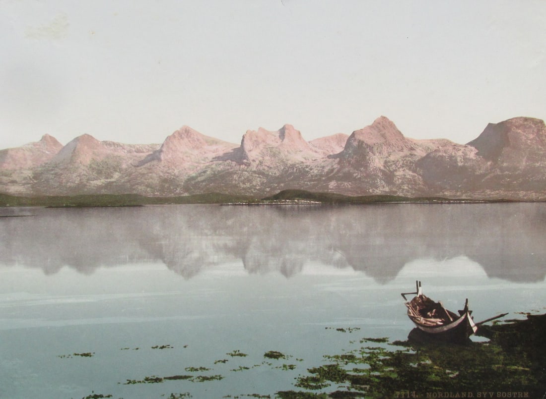 Nordland Syv Sostre - Norway: Nordland Syv Sostre Norway Print Type: Color photo (or) print Dimensions: 6 1/2 x 9" Notes & Literature: De syv s?stre or The Seven Sisters is a mo