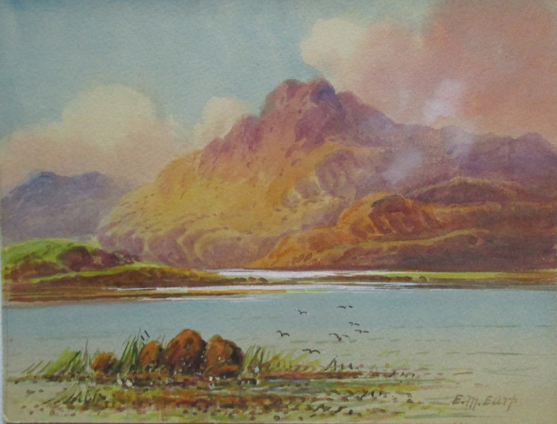 Scotland Mountain Lake - Edwin Earp (1851-1945) (1 of 2)
