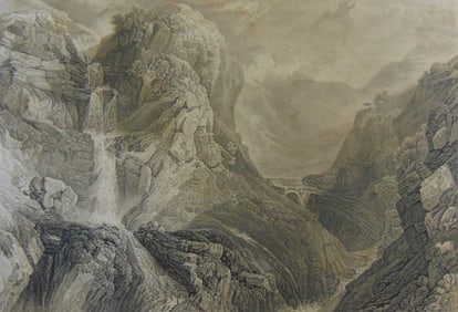 Moss Dale Fall - J. M. W. Turner