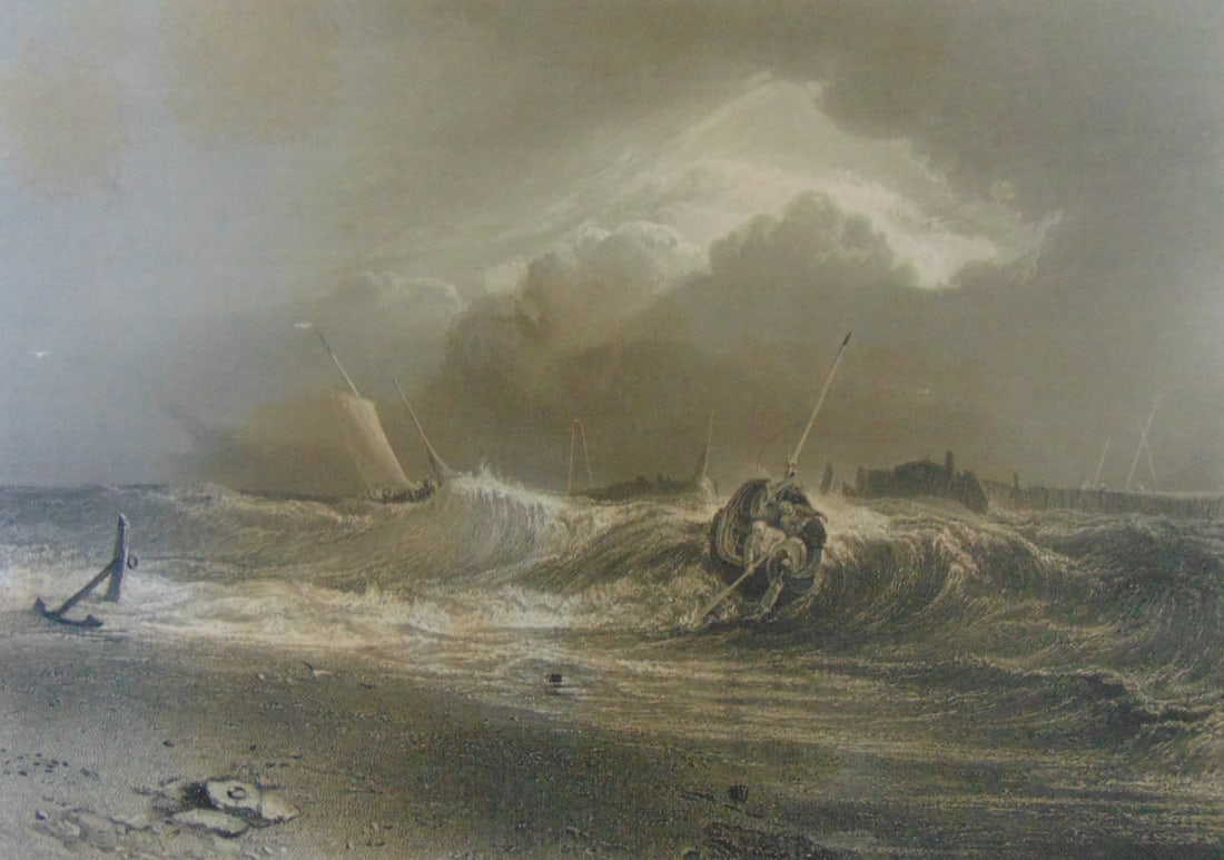 Fishing Boats - A Coast Scene - J. M. W. Turner (1 of 4)