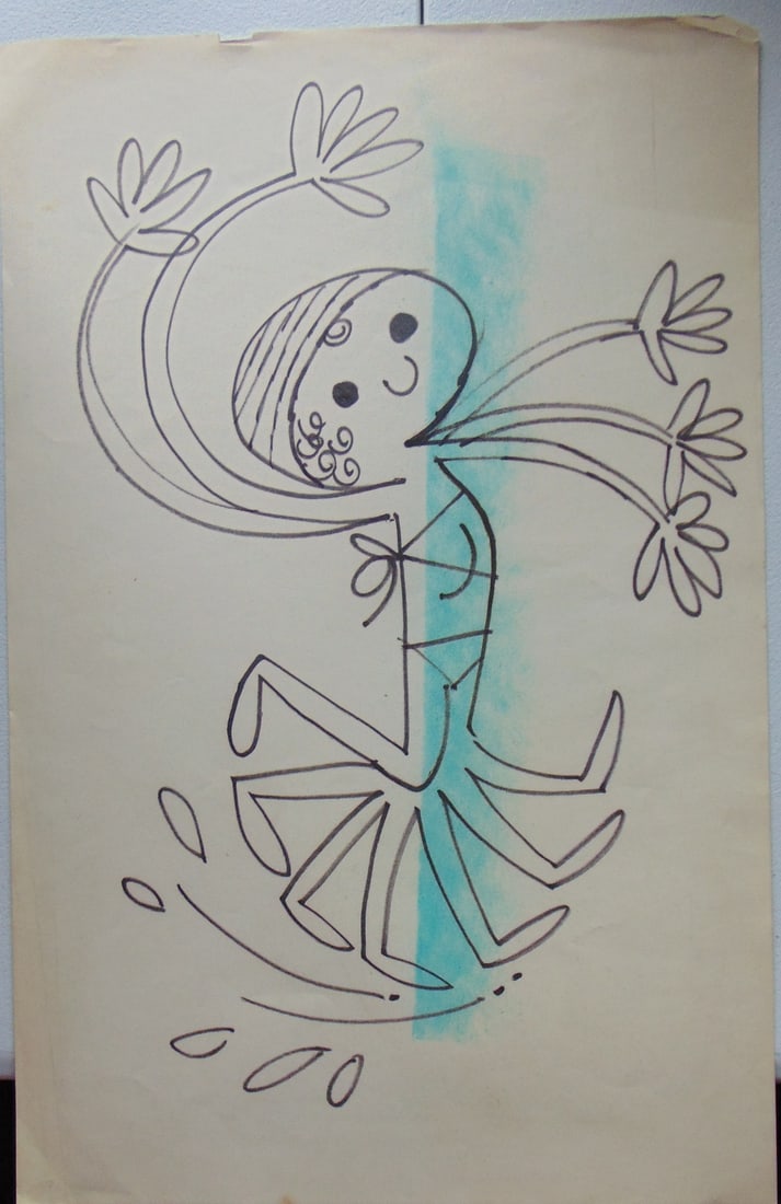 Albert Aquino (American) Running Girl (1 of 3)