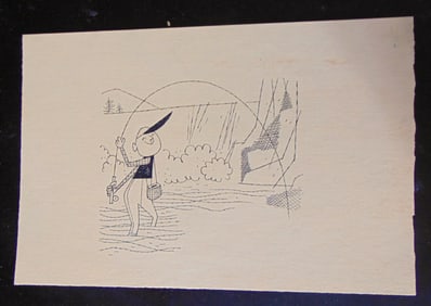 Albert Aquino (American) I Love Fishing