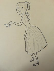 Albert Aquino (American) Girl with Pony Tail