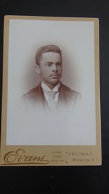 Cabinet Card of a Black Gentleman - Middletown NY