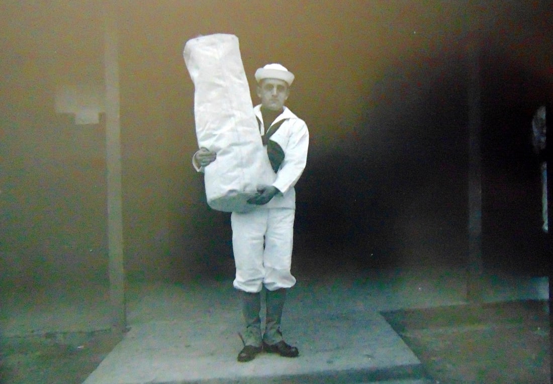 Naval Reserve Training Station - Lewis W. Hine: Naval Reserve Training Station, Pelham Bay Park New York From the Original Lewis W. Hine negative in the George Eastman House (1917) #1 Photographer: Lewis W. Hine