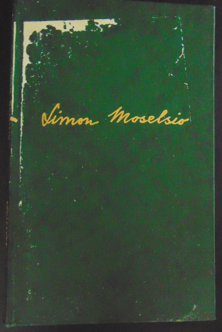 Two Books on Sculpture Including Simon Moselsio: Two Books on Sculpture Including Simon Moselsio. 1. The Sculpture of Simon Moselsio - This has presentation by Moselsio signed. Published by the Bennington Vermont Museum. <