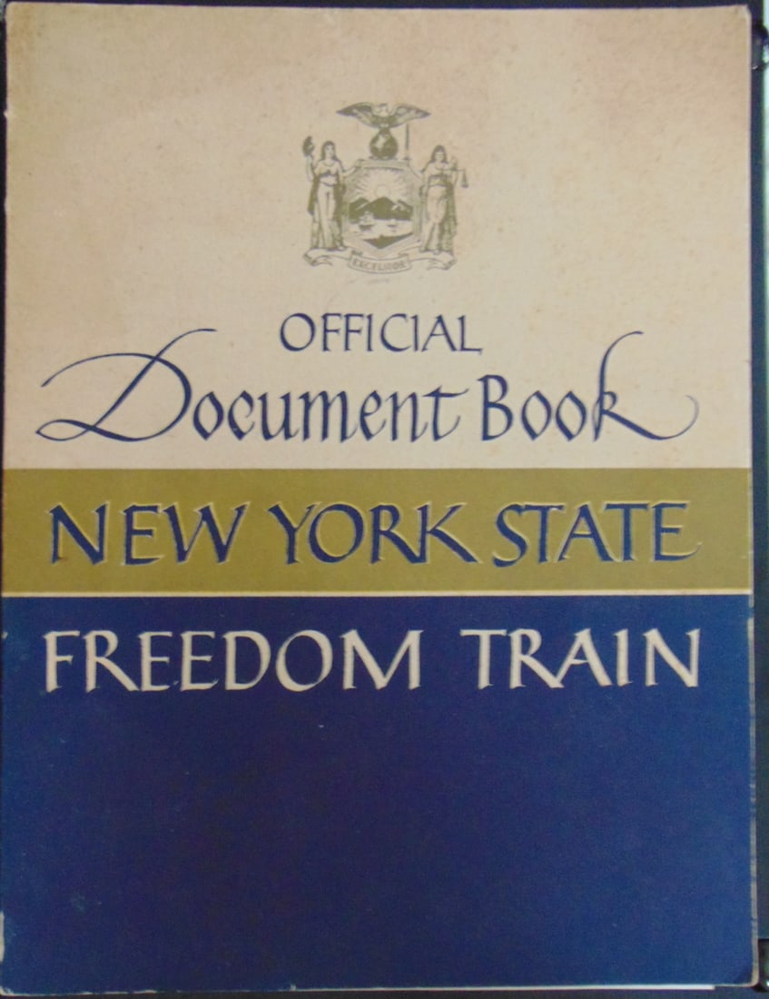 Document Book New York State Freedom Train (1 of 4)