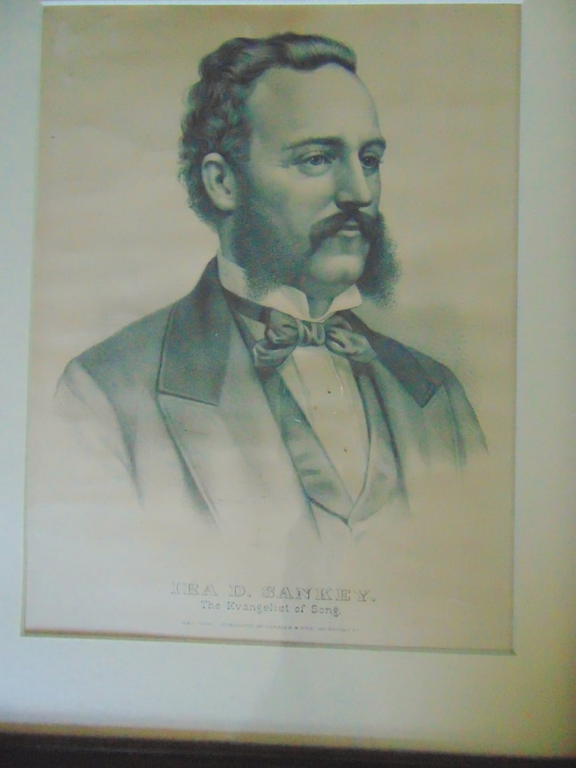 Ira D Sankey - Evangelist of Song - Currier & Ives (1 of 4)