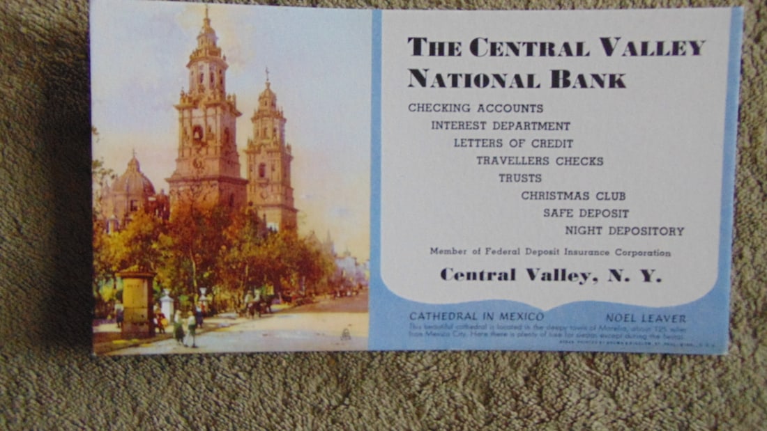 Noel Leaver Blotters - Lot of 5 (1 of 6)