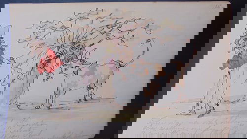 Old Soldier has Sister Poked by a Cow