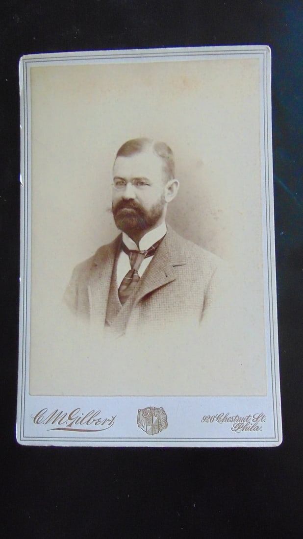 Dr. George Shoemaker - Philadelphia PA 1898 (1 of 3)