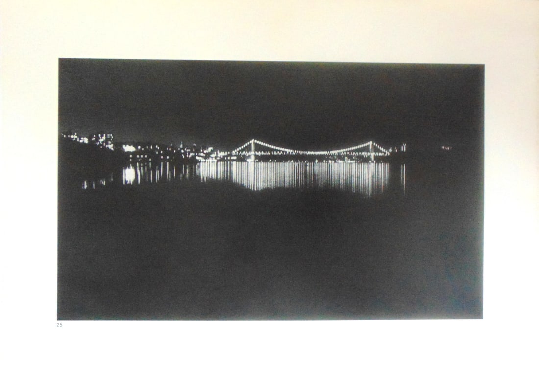 George Washington Bridge Night Lights (1 of 2)