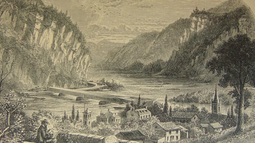 View of Harper's Ferry ( Civil War)