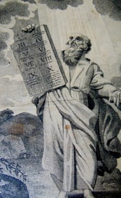 Moses On Mount Sinai