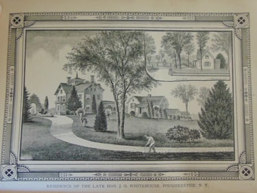 Residence of the Late Hon. J O Whitehouse